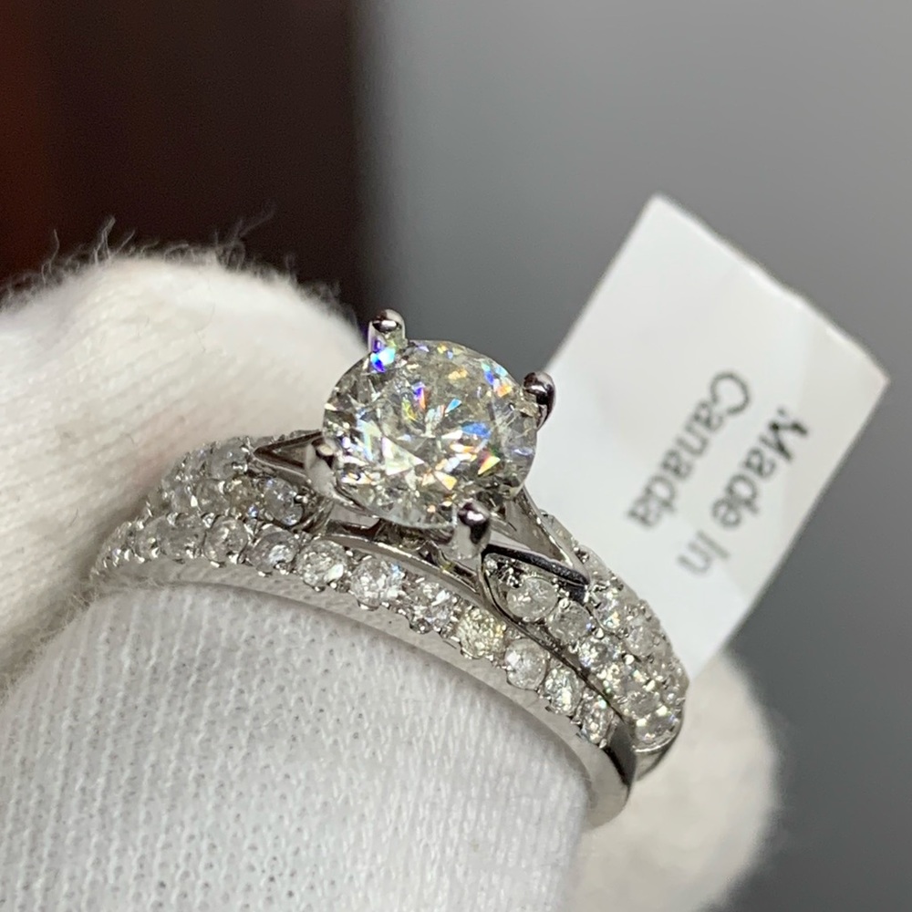 14k 2pc Diamond Ring - Picture 1 of 3